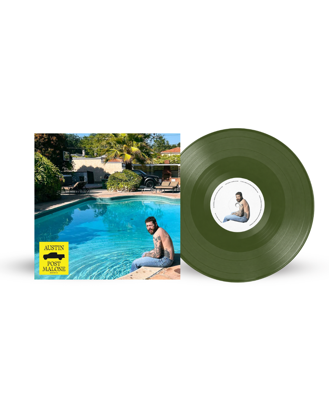 POST MALONE - AUSTIN (FOREST GREEN/2LP)